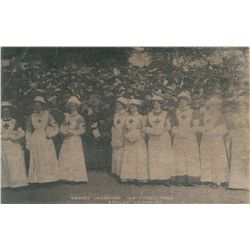 Nurses Collecting for Titanic Fund