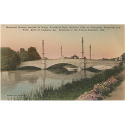 Memorial Bridge to Archibald Butt