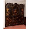 Image 1 : A Chinoiserie Bedroom Suite], comprising triple arched wardrobe centred by a cupboard enclosing s...