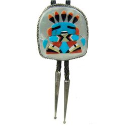 Zuni Inlay Bolo Tie - Tom Cowboy