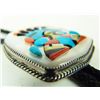 Image 2 : Zuni Inlay Bolo Tie - Tom Cowboy