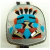 Image 3 : Zuni Inlay Bolo Tie - Tom Cowboy