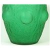 Image 3 : R. LALIQUE EMERALD GREEN 'DOMREMY' VASE 1926