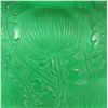 Image 4 : R. LALIQUE EMERALD GREEN 'DOMREMY' VASE 1926