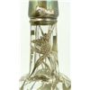 Image 3 : OLD GLASS STERLING SILVER OVERLAY DECANTER