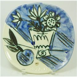 PICASSO ATELIER MADOURA FRENCH CERAMIC PLATE