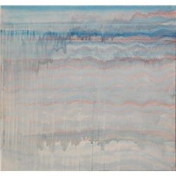 MOIRA DRYER 'PICTURE THIS' ACRYLIC ON WOOD 1989