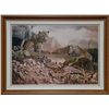 Image 2 : ORIGINAL CRAIG BONE GICLEE OF TWO LEOPARDS