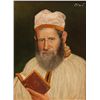 Image 1 : CASPER MINE OIL PAINTING ON BOARD OF RABBI