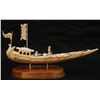 Image 1 : INDIAN IVORY CARVING OF A CHICKEN BOAT