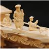 Image 3 : INDIAN IVORY CARVING OF A CHICKEN BOAT
