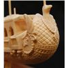 Image 5 : INDIAN IVORY CARVING OF A CHICKEN BOAT