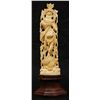Image 5 : INDIAN CARVED IVORY OF GODDESS PLAYING FLUTE