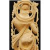 Image 6 : INDIAN CARVED IVORY OF GODDESS PLAYING FLUTE