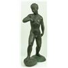 Image 1 : BRONZE STATUE DEPICTING A STANDING NUDE BOY