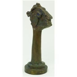 RUSSIAN BRONZE SCULPTURE AFTER MAX WEBER