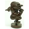 Image 2 : BRONZE FIGURE OF NUDE ABSTRACT MAN MARKED AR