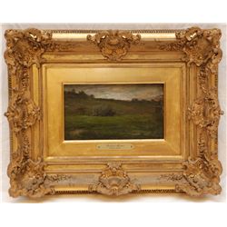 ROBERT MINOR OIL PAINTING ON BOARD