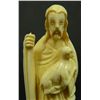 Image 2 : TWO CONTINENTAL CARVED IVORY RELIGIOUS FIGURES