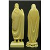 Image 6 : TWO CONTINENTAL CARVED IVORY RELIGIOUS FIGURES