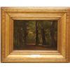 Image 1 : ALEXANDER WYANT OIL ON CANVAS OF FOREST SCENE