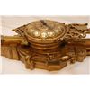 Image 3 : ANTIQUE FRENCH GILDED METAL CLOCK
