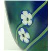 Image 4 : ORIENT & FLUME IRIDESCENT ART GLASS FLORAL VASE