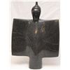 Image 1 : KUKI BLACK MARBLE SCULPTURE OF WINGED TORSO
