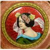Image 2 : ANTIQUE FRENCH GUILLOCHE ENAMEL PORTRAIT PLAQUE