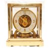 Image 1 : LE COULTRE BRASS MANTLE CLOCK w GLASS CASE