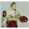 Image 2 : ANTIQUE ECKERT GERMAN PORCELAIN FIGURE OF WOMAN