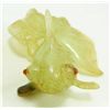 Image 3 : CHINESE HAND CARVED SERPENTINE JADE KOI FISH