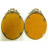 Image 6 : PAIR OF FRENCH OIL PAINTINGS ON OVAL PLAQUES