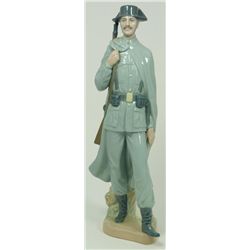 LLADRO SPANISH PORCELAIN POLICEMAN FIGURE 4889