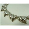 Image 2 : MEXICAN STERLING SILVER NECKLACE WITH SHELL DESIGN