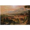 Image 3 : GEORGE BROWN OIL ON CANVAS OF FLORENCE SCENE