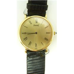 PIAGET 14K YELLOW GOLD LADIES WRISTWATCH