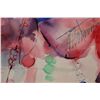 Image 4 : DENNIS BURTON ABSTRACT WATERCOLOR w APPRAISAL