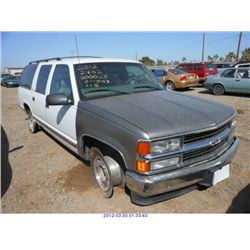 1999 - CHEVROLET SUBURBAN