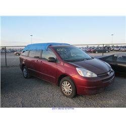 2005 - TOYOTA SIENNA