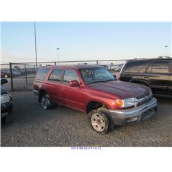 2001 - TOYOTA 4RUNNER