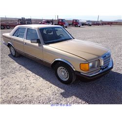 1984 - MERCEDES BENZ 380SE