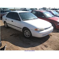 1999 - CHEVROLET PRIZM