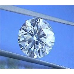 EGL CERT. ROUND DIAMOND 0.71 CTW H/SI1