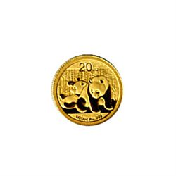 Chinese Gold Panda 20th Ounce 2010