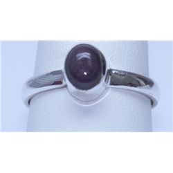 14.80 CTW RUBY RING .925 STERLING SILVER