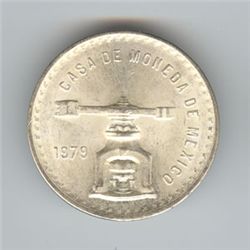 Mexico 1 onza silver, 1978-1980,