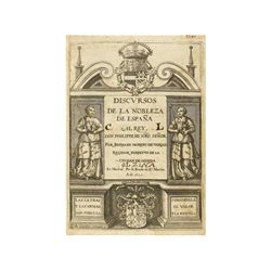 1622. LIBRO: (GENEALOGIA-1ª EDICION). MORENO DE VARGAS, BERNABÉ: DISCURSOS DE LA NOBLEZA DE ESPAÑA A