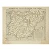 Image 1 : 1550 ca. MAPA: (ESPAÑA). [PTOLOMEO:]. HISPANICAE REGIONIS NOVA DESCRIPTIO. Mapa grabado en madera, p
