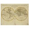 Image 1 : 1674. MAPA: (MAPA MUNDI). SANSON: MAPPA MONDO O VERO CARTA GENERALE DEL GLOBO TERRESTRE RAPRESENTATO